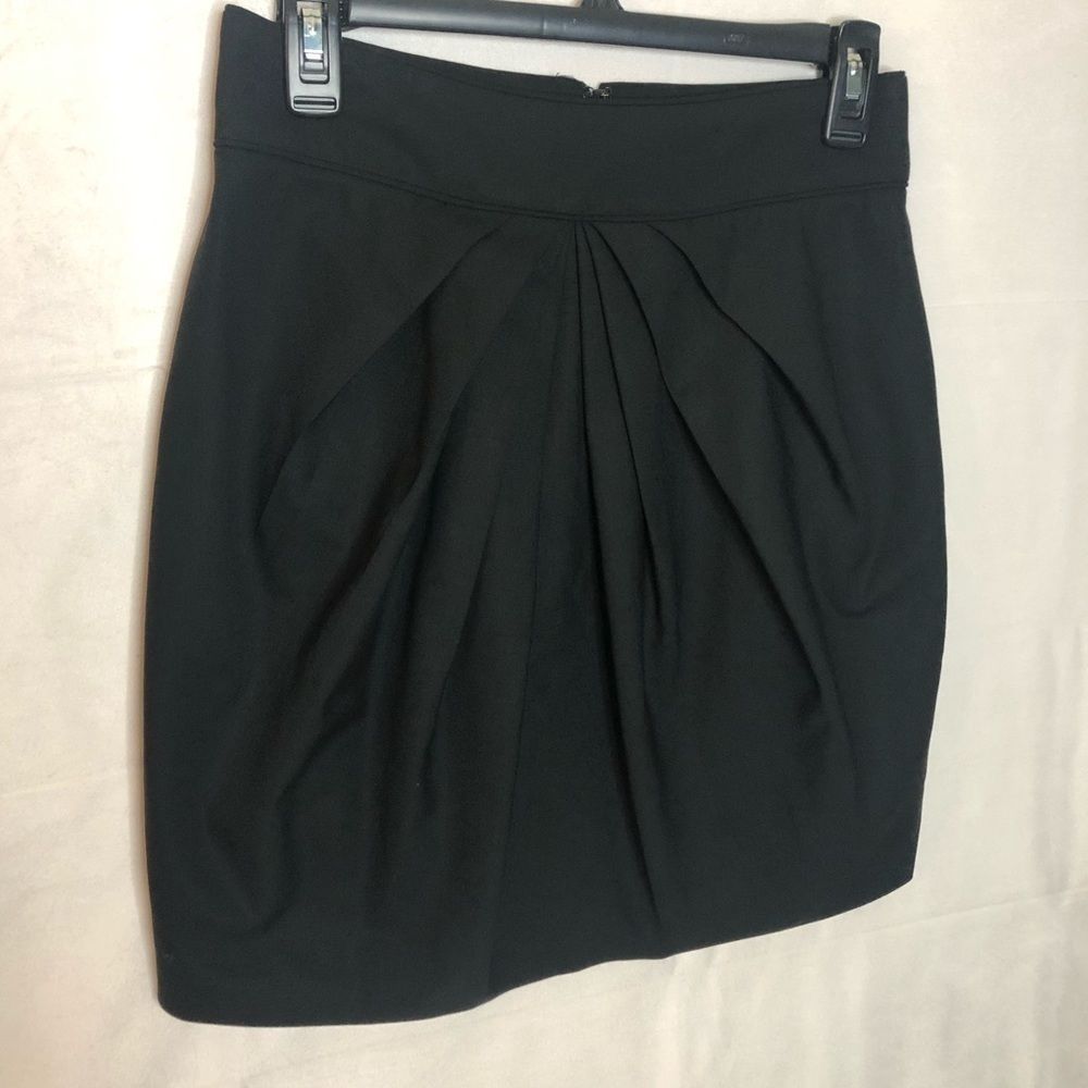 Catherine Malandrino Black Pleated Skirt 4